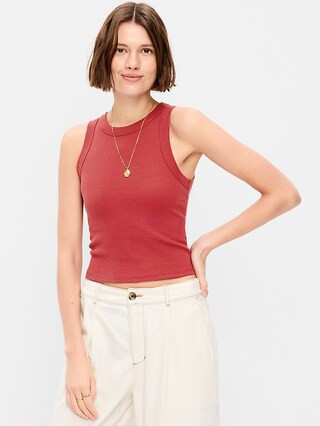 Snug Crop Tank Top | Old Navy (US)