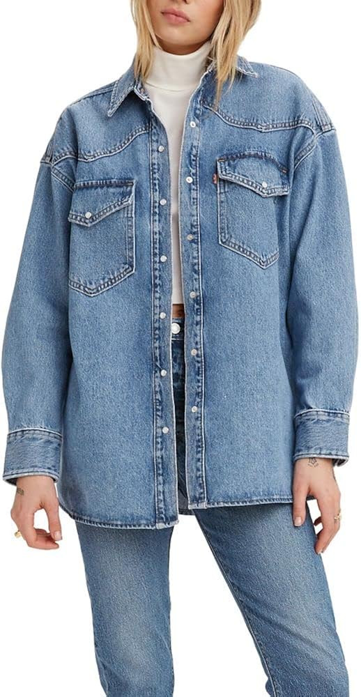 Levi's Womens Dylan Relaxed Western Shirt | Amazon (CA)