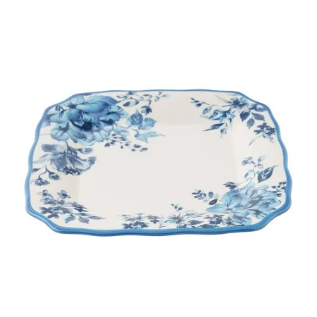 PW DL Stoneware Dinner Plate, Blue | Walmart (US)