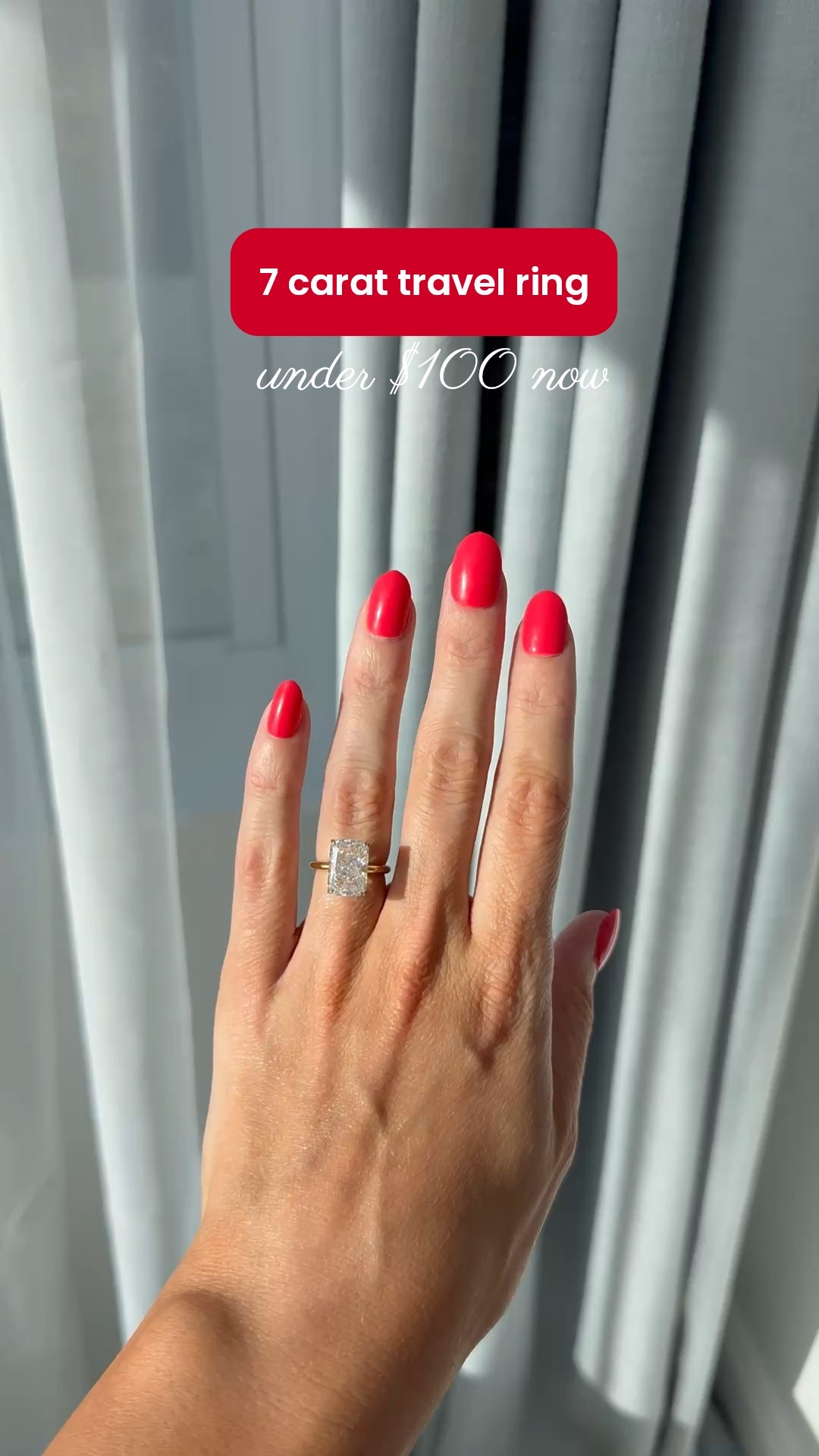 Travel engagement ring
7 carat ring radiant cut engagement ring
Valentine’s day gift


#LTKWedding #LTKSaleAlert #LTKValentine