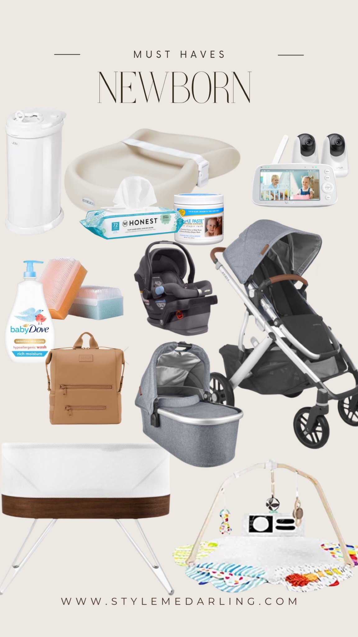 Sharing what we’ve been using most for Eleanor! 🤍

#newborn #newbornmusthaves #changingpad #stroller #uppababy #vistastroller #strollerbassinet #diaperbag #snoo #bassinet #babymonitor #diaperpail #activitymat #lovevery #playgymmat #tummytime #newbornessentials

#LTKfamily #LTKbump #LTKbaby