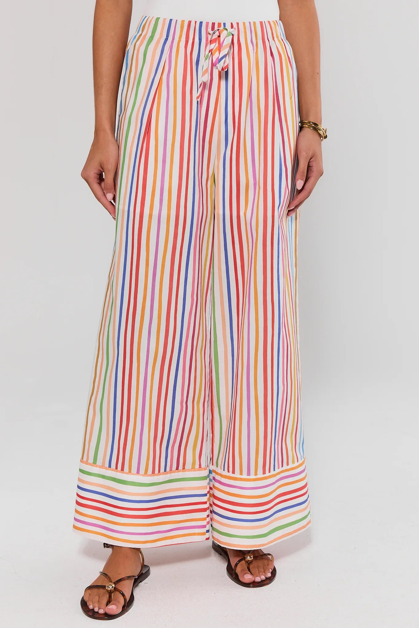 Ava Multi Striped Pants | Avara