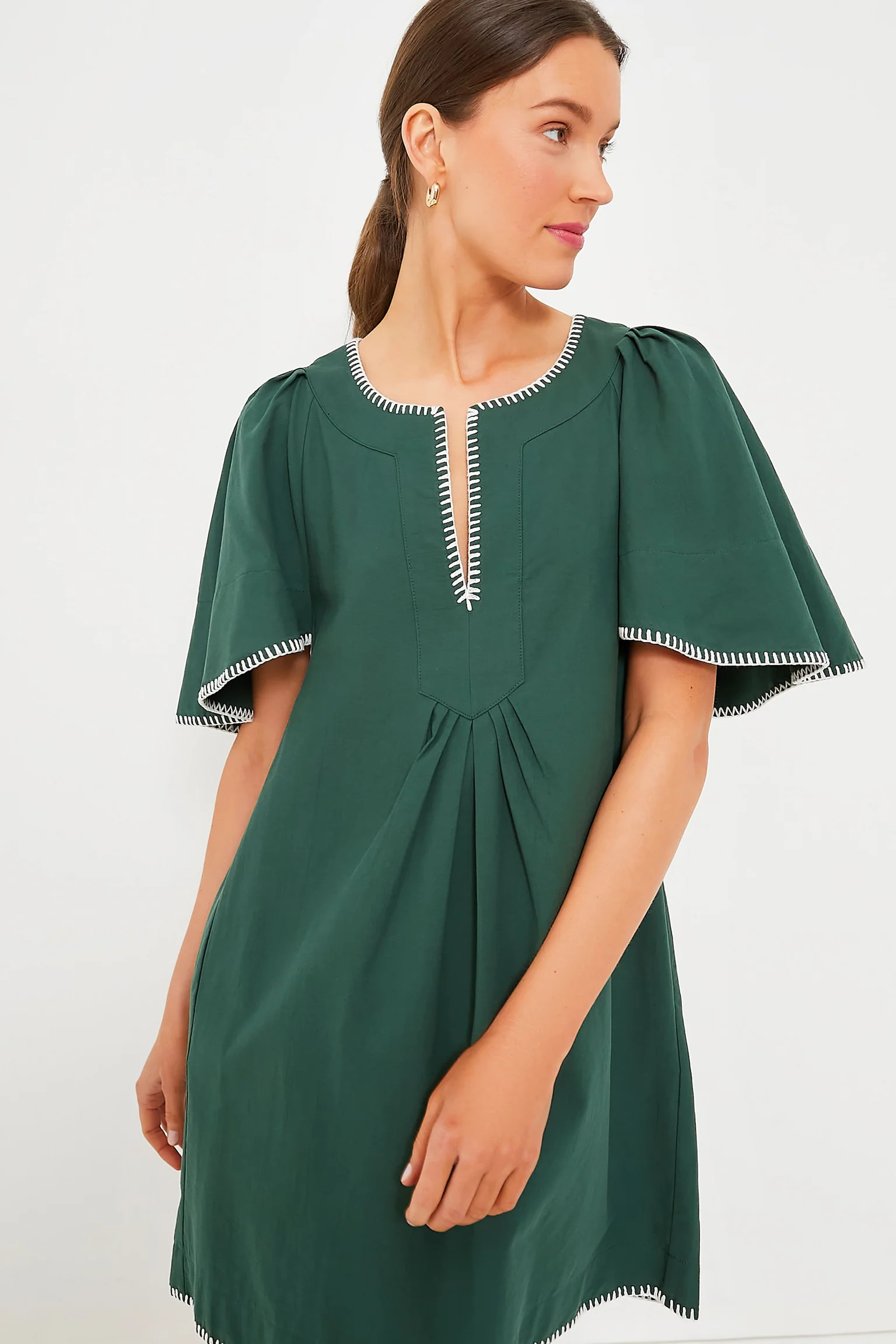 Poppy Stitch Finley Flutter Sleeve Dress | Tuckernuck (US)