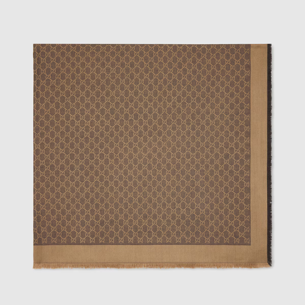 Gucci - GG silk wool shawl | Gucci (US)