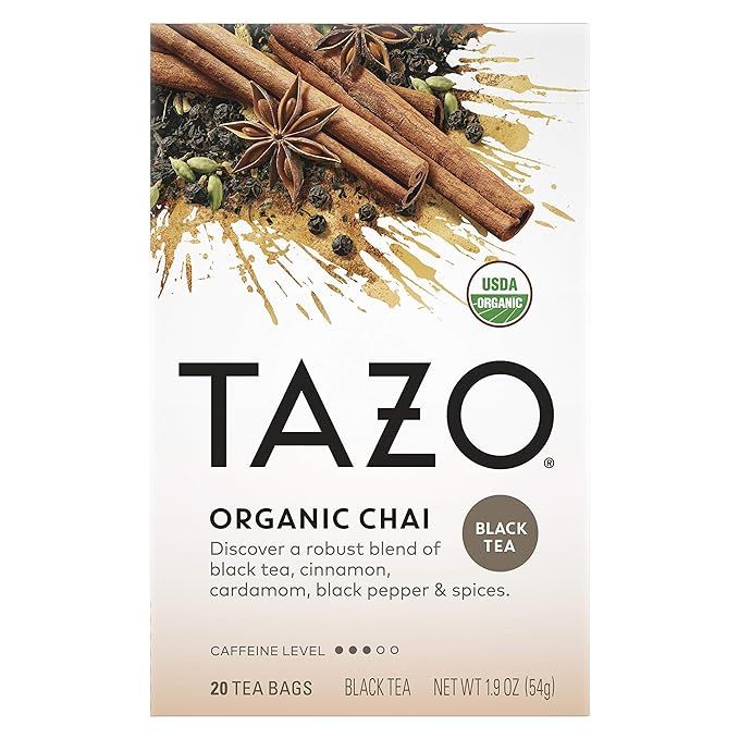 Tazo Organic Chai Black Tea Filterbags (20 count) | Amazon (US)