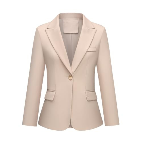 Womens Casual Blazers Open Front Work Office Outfit Suit Jacket | Amazon (US)