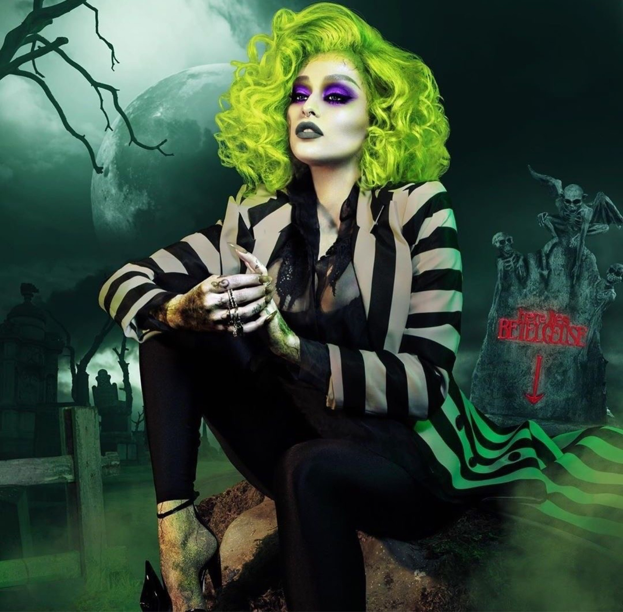 Beetle 🪲 Juice Halloween Costume

#halloween #costume #beetlejuice

#LTKparties #LTKSeasonal #LTKsalealert