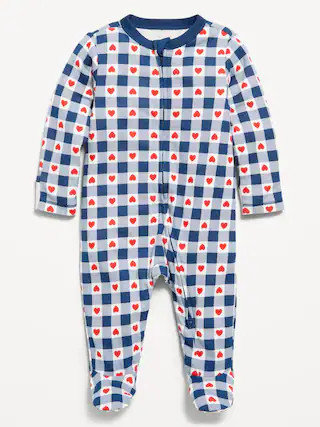 2-Way-Zip Sleep & Play Footed One-Piece for Baby | Old Navy (CA)