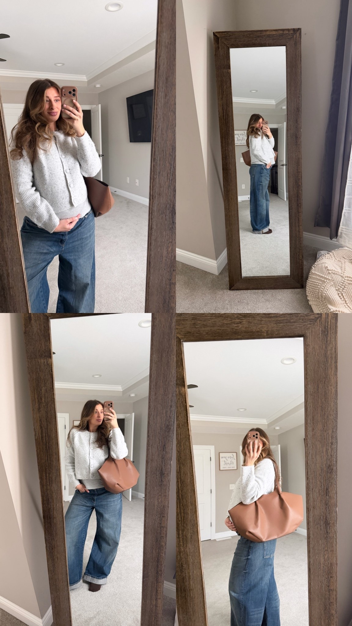 In love with this outfit because I can wear it when pregnant and when postpartum ✨ I sized up one size in jeans! 

#LTKmomlife #LTKootd #LTKBump