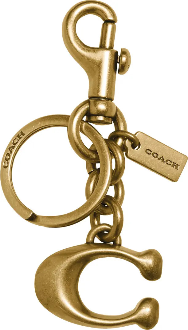 COACH Solid C Bag Charm | Nordstrom | Nordstrom