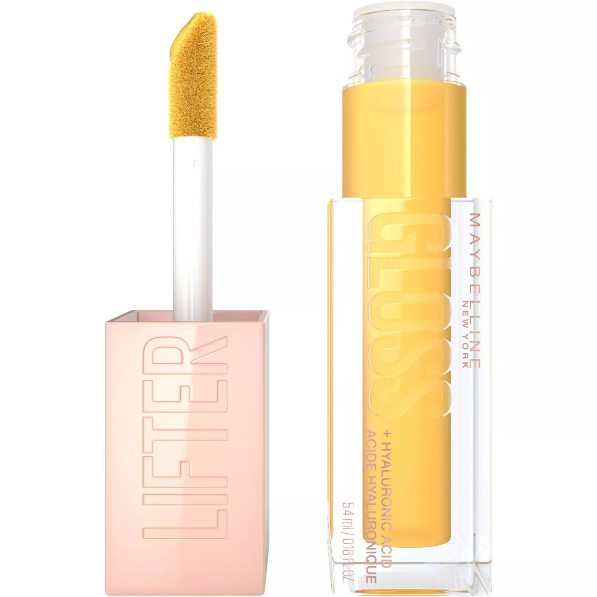 Maybelline Lifter Gloss Plumping Lip Gloss with Hyaluronic Acid - Honey - 0.18 fl oz | Target