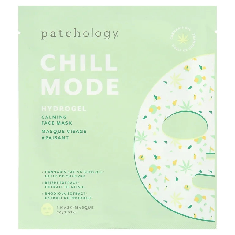 Patchology Chill Mode Hydrogel Calming Sheet Face Mask for Beauty Skincare, 1.02 oz | Walmart (US)