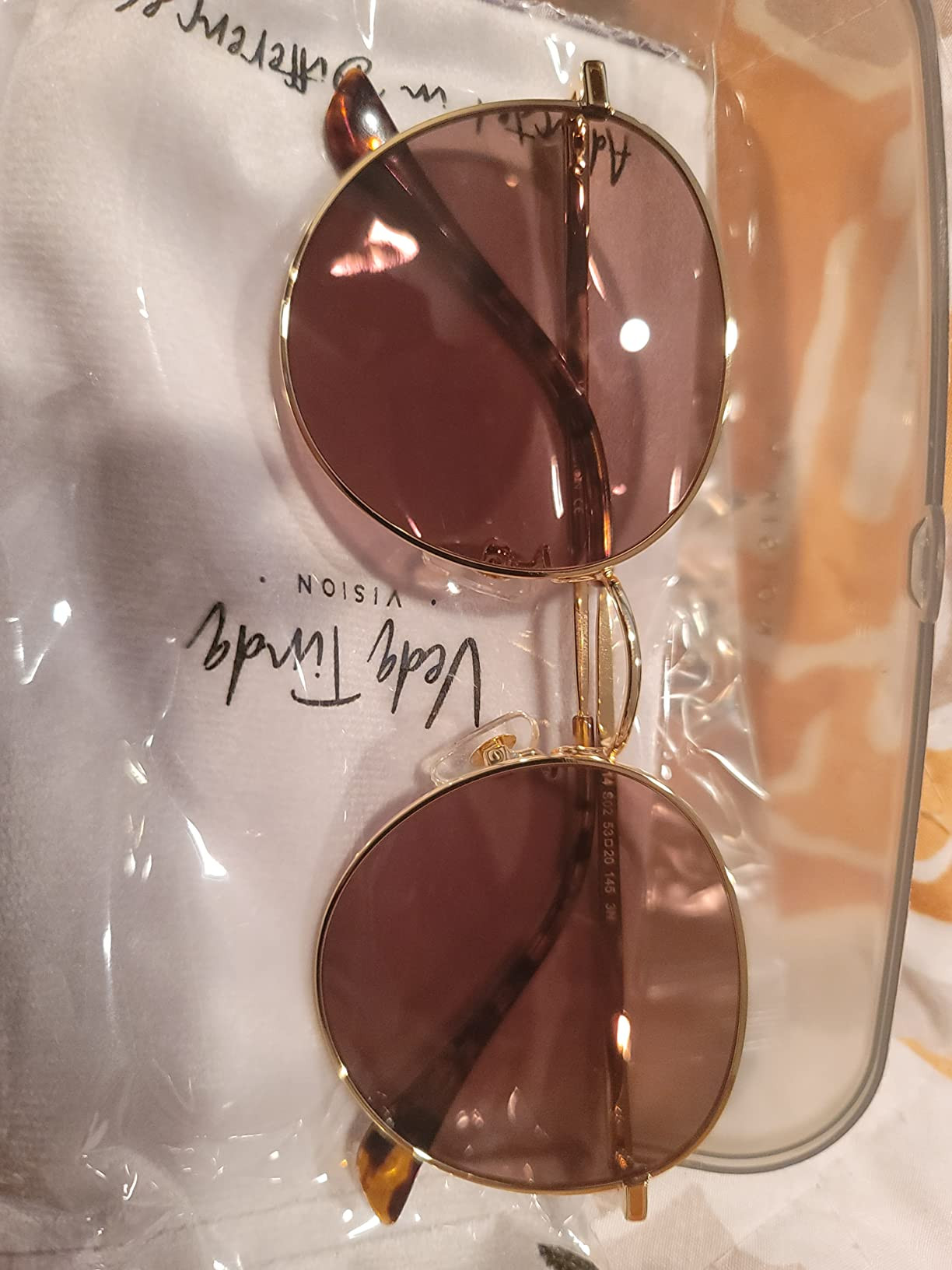 Veda Tinda Vision Vintage Small Round Sunglasses Classic Retro Circle Shades For Women Men UV400 ... | Amazon (US)