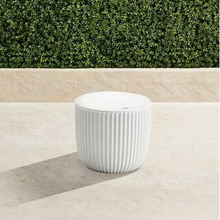 Soleil Storage Side Table | Frontgate | Frontgate