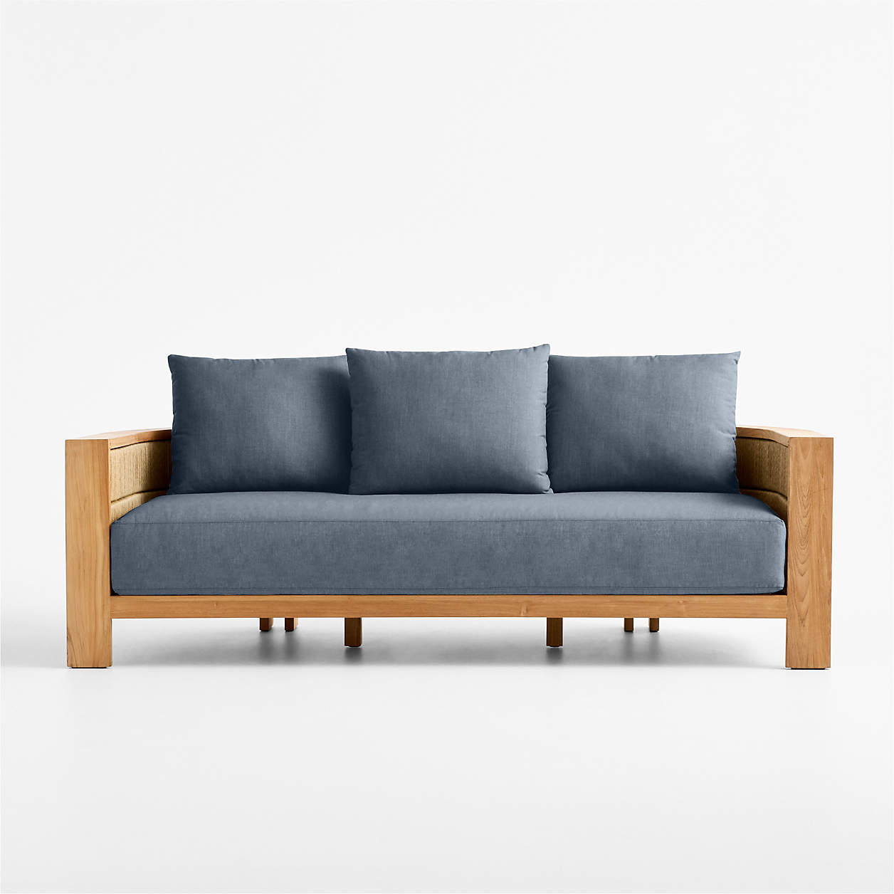 Sunbrella Cast Fabric in Harbor | Crate & Barrel