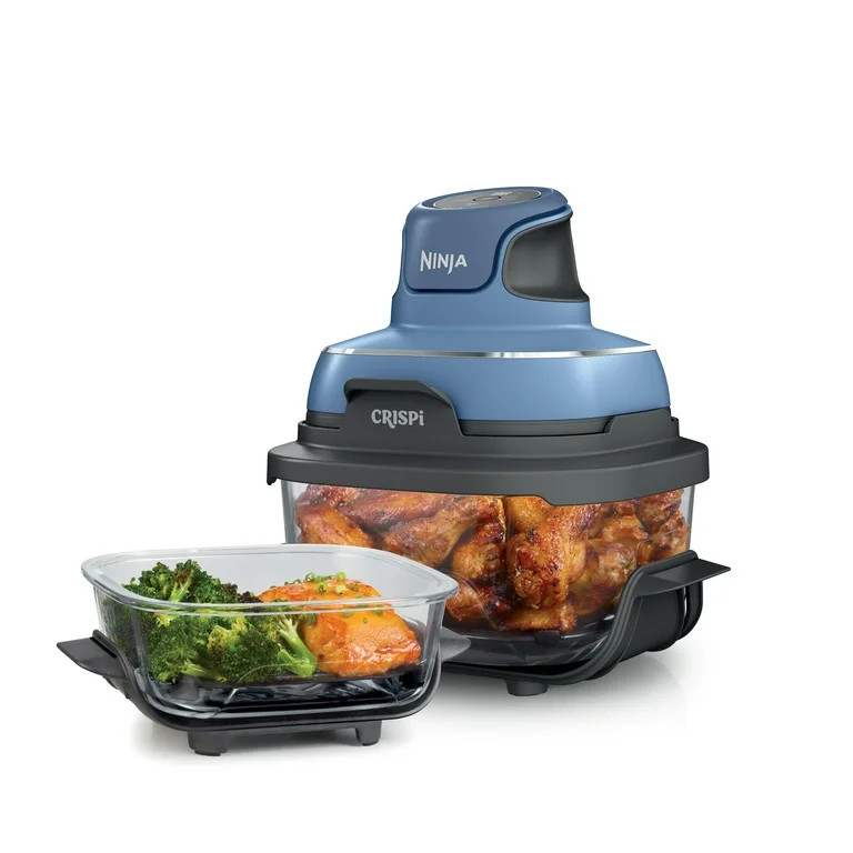 Ninja Crispi 3-in-1 Portable Air Fryer, 4 Qt & 5 Cup Containers and Lids, Air Fry, Recrisp, Dishw... | Walmart (US)