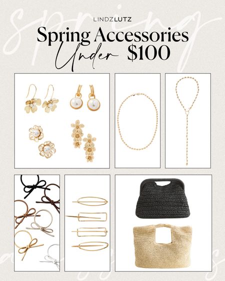 Spring accessories under $100 I’m loving! 

#LTKfindsunder100 #LTKSeasonal