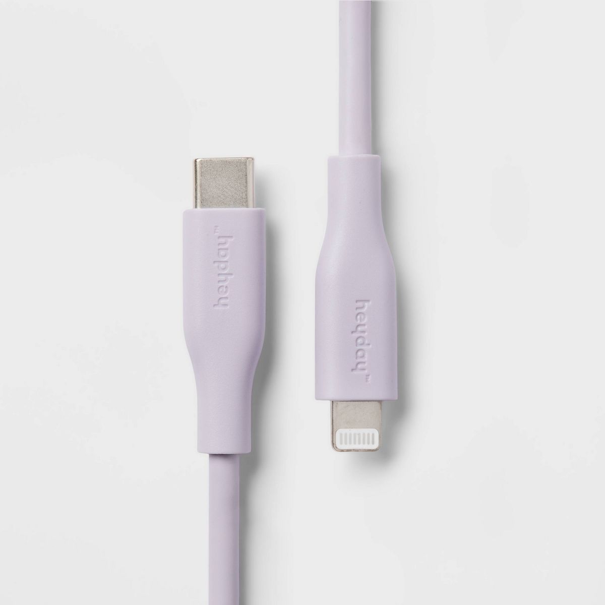 10' Lightning to USB-C Round Cable - heyday™ Soft Purple | Target