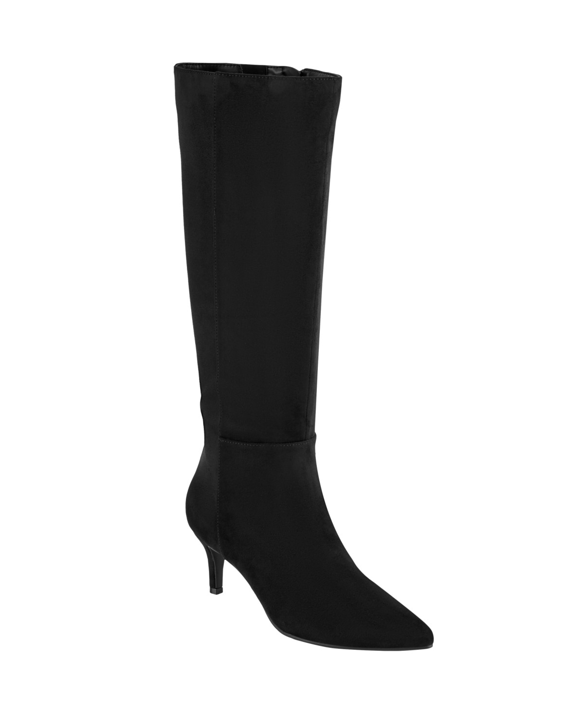 Marc Fisher Women's Glint Tall Pointy Toe Boots - Black | Macy's