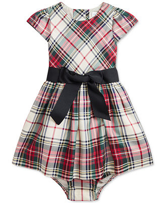 Polo Ralph Lauren Baby Plaid Dress - Macy's | Macy's