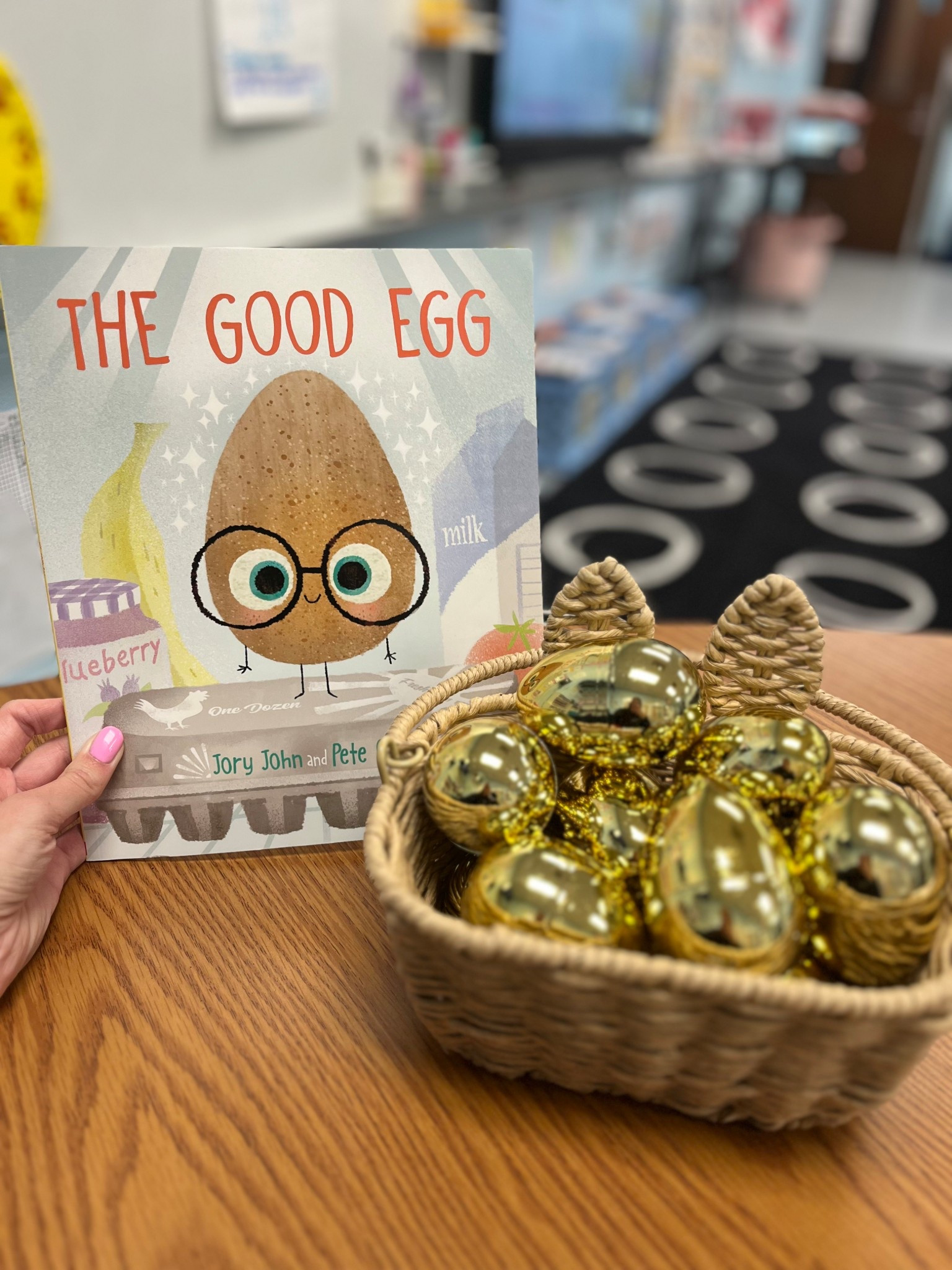 The golden egg classroom behavior incentive! So excited to read The Good Egg (one of my favorite classroom read alouds) and have students earn their own golden eggs for good behavior during March! I filled the eggs with a fun spring eraser and a piece of candy! 

#LTKstorytime #LTKKids #LTKSeasonal