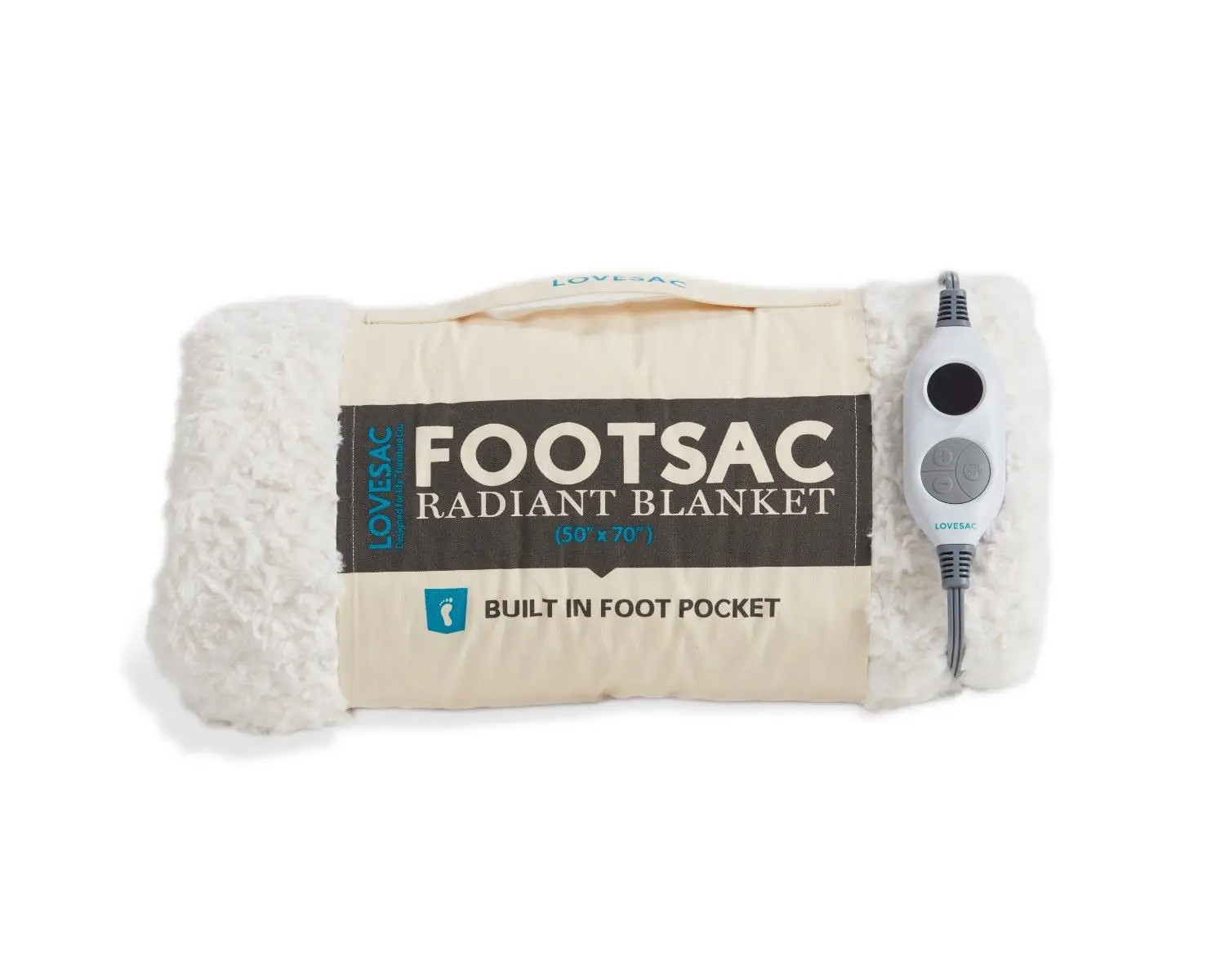 Radiant Footsac Blanket: Alpine Swirl Phur | Lovesac