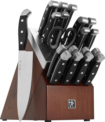 HENCKELS J.A International Statement 20-pc Self-Sharpening Block Set, Silve | Amazon (US)
