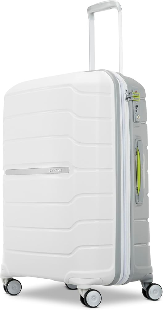 Samsonite Freeform Medium Luggage with Dual 360\u00b0 Spinner Wheels - Checked Suitcase - TSA Loc... | Amazon (US)