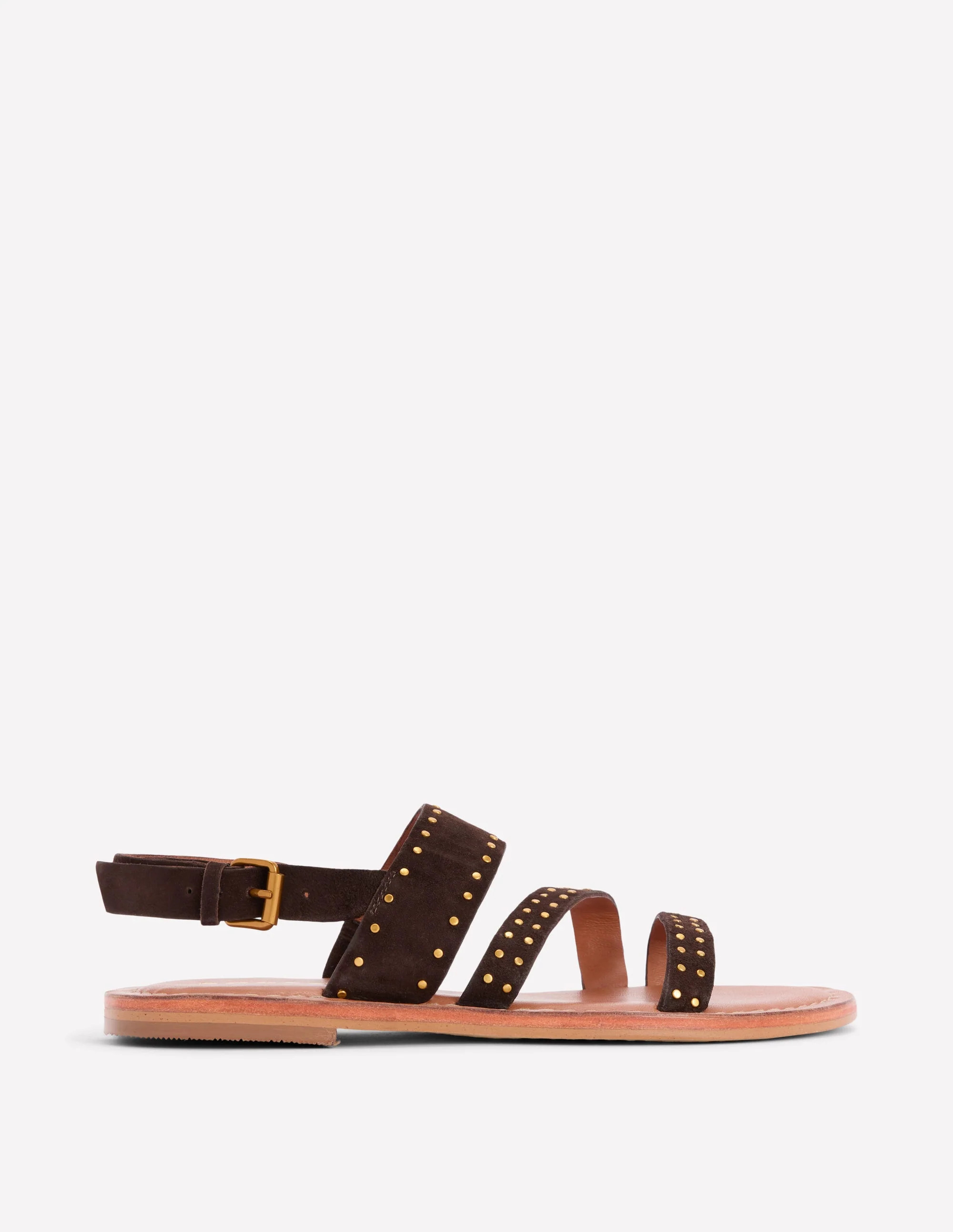 Asymmetric Sandal-Bitter Chocolate | Boden (US)