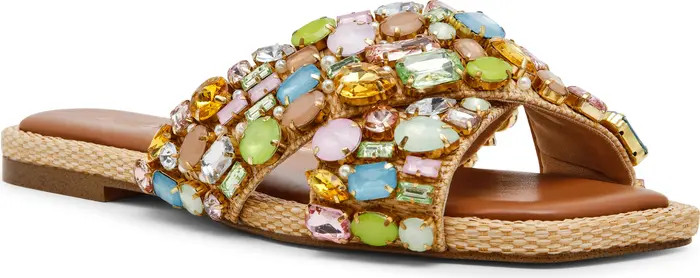 Levity Crystal Embellished Sandal (Women) | Nordstrom