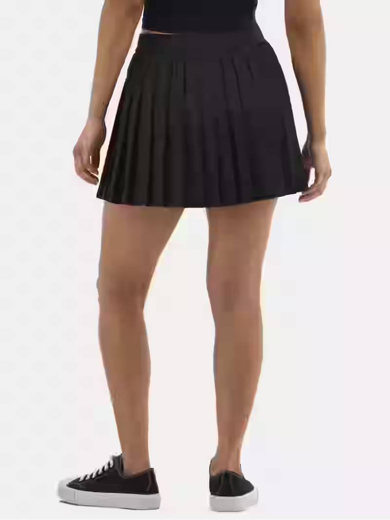 No Boundaries Pleated Tennis Skort, Women's and Women's Plus | Walmart (US)