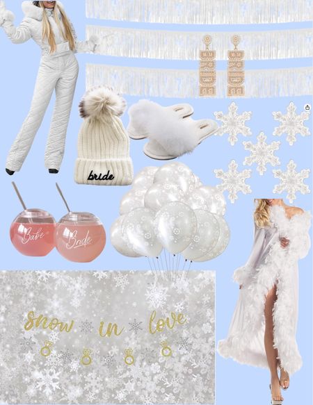 SNOW IN LOVE! The dreamiest bachelorette party theme perfect for your winter bach 🤍

#LTKSeasonal #LTKwedding #LTKtravel