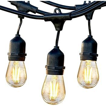 FEIT ELECTRIC 72041 30 Foot Heavy-duty Weather resistant Decorative indoor and outdoor 10 Sockets... | Amazon (US)