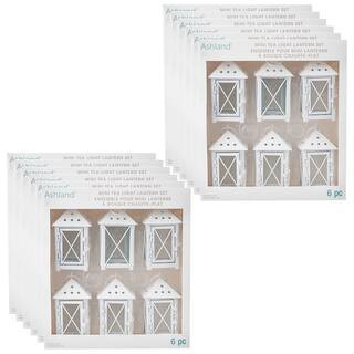 12 Packs: 6 ct. (72 total) White Mini Lanterns by Ashland® | 3" x 5.5" | Michaels® | Michaels Stores