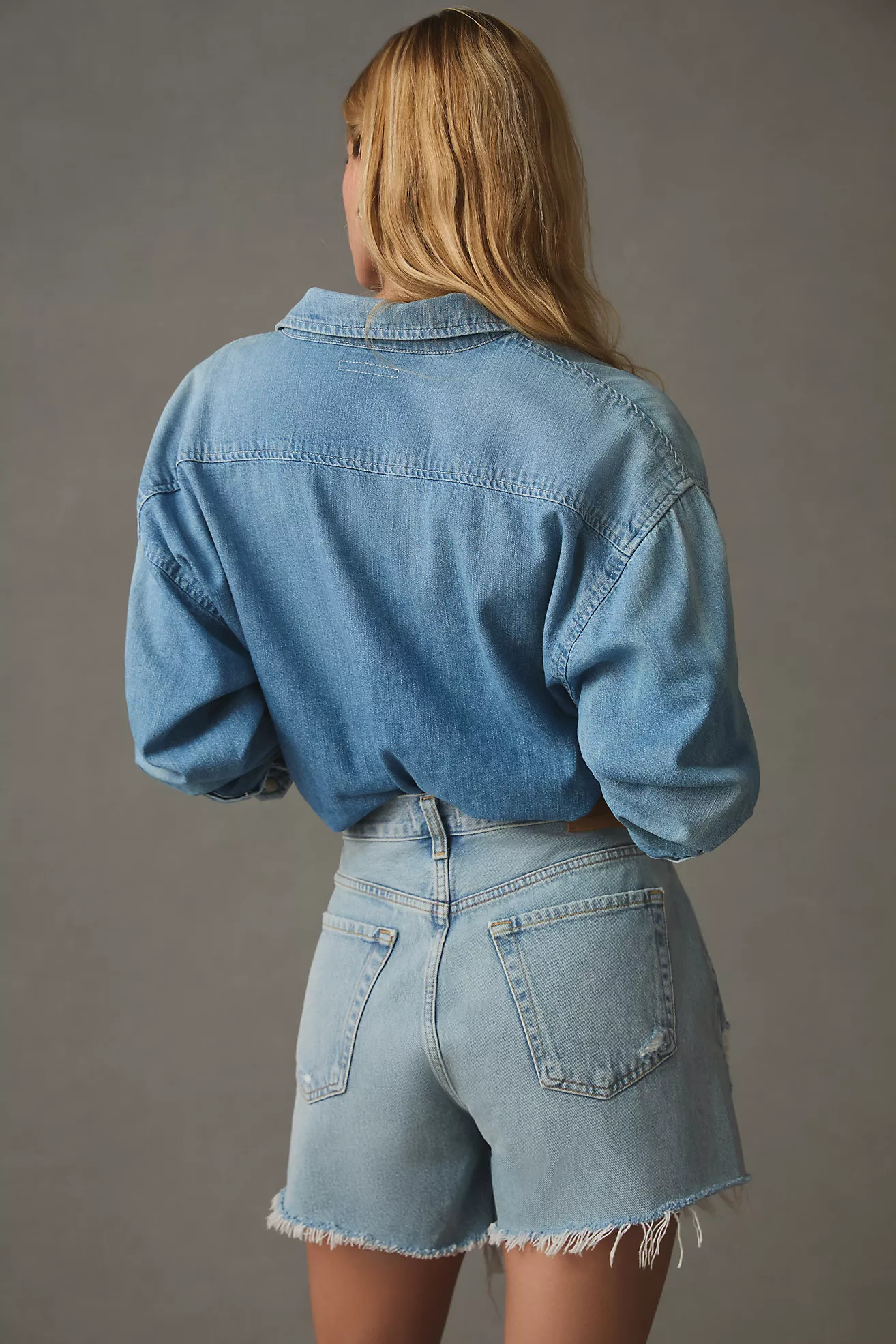 Citizens of Humanity Annabelle Long Vintage Shorts | Anthropologie (US)