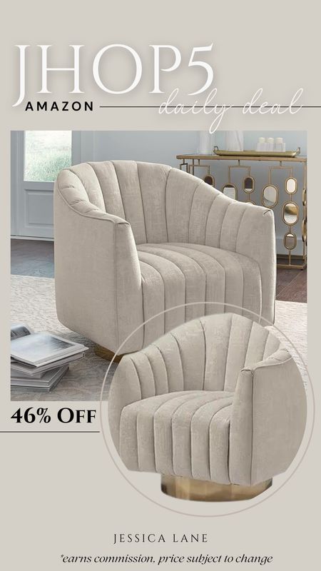 Amazon daily deal, save 46% on this gorgeous swivel accent chair. Swivel chair, accent chair, living room furniture, Amazon home, Amazon furniture, Amazon deal

#LTKSaleAlert #LTKHome #LTKStyleTip