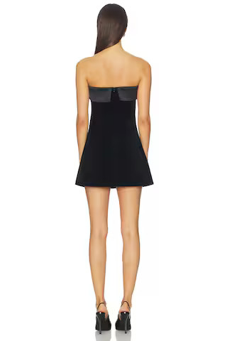 x Emma Leger Vivika Mini Dress in Black | Revolve Clothing (Global)