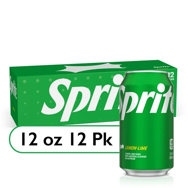 Sprite Lemon Lime Soda Pop, 12 fl oz, 12 Pack Cans | Walmart (US)