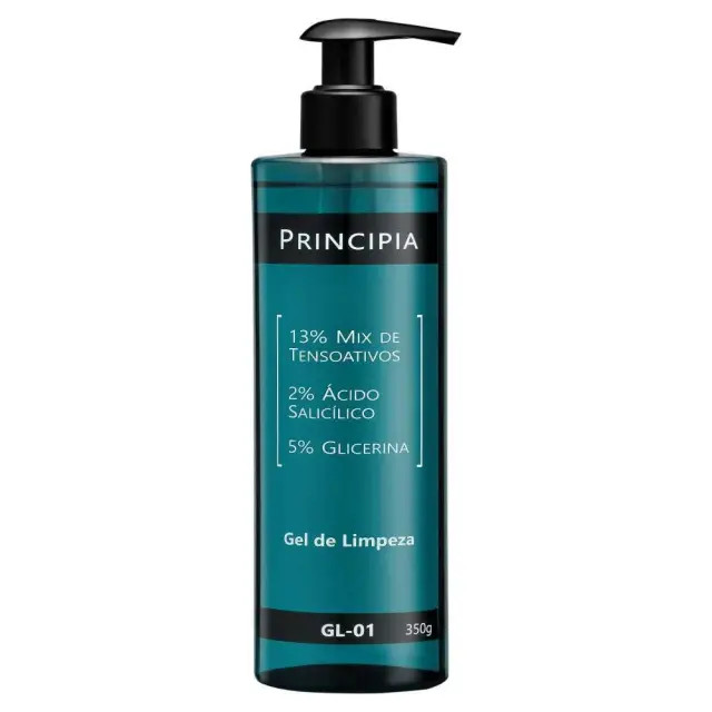 GEL DE LIMPEZA 13% TENSOATIVOS + 2% ÁCIDO SALICíLICO + 5% GLICERINA PRINCIPIA SKINCARE GL-01 CO... | DrogaRaia (BR)