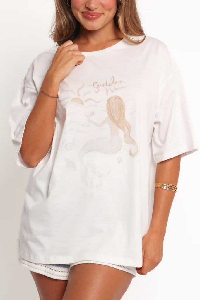 Mia Graphic Tee - Golden Hour | Petal & Pup (US)