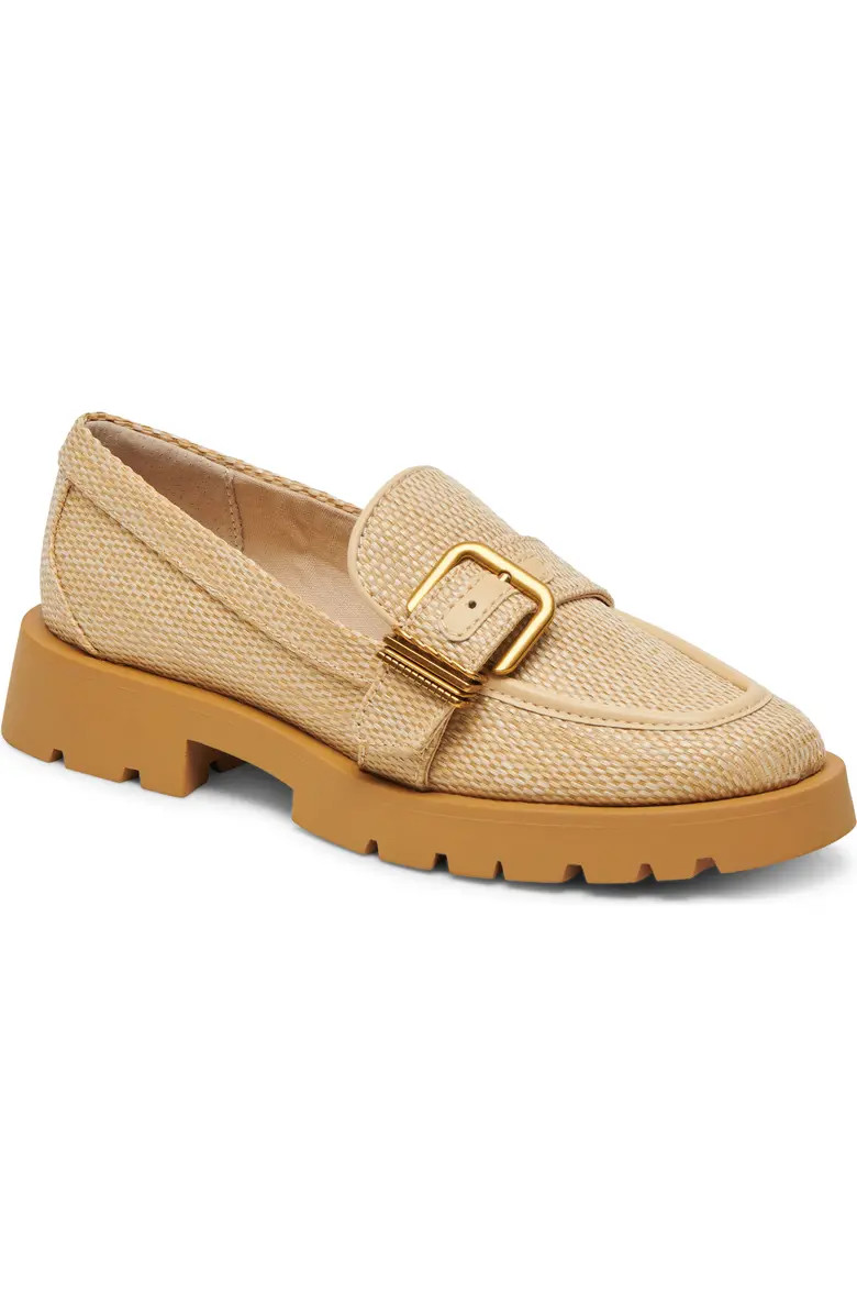 Dolce Vita Ericka Raffia Buckle Loafer (Women) | Nordstromrack | Nordstrom Rack