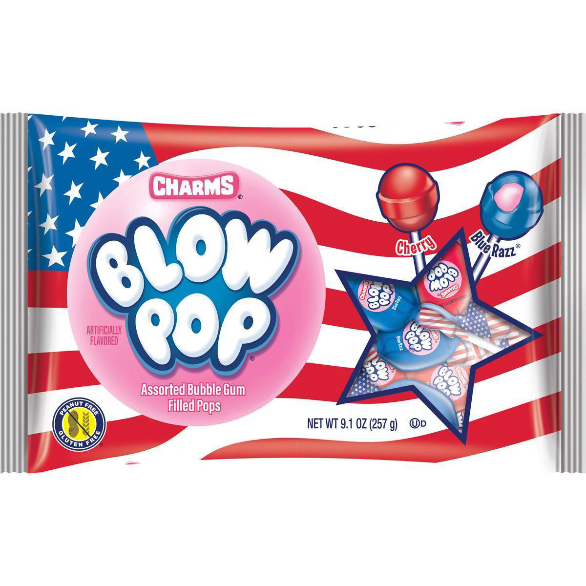 Blow Pop Flag Bag - 9.1oz | Target