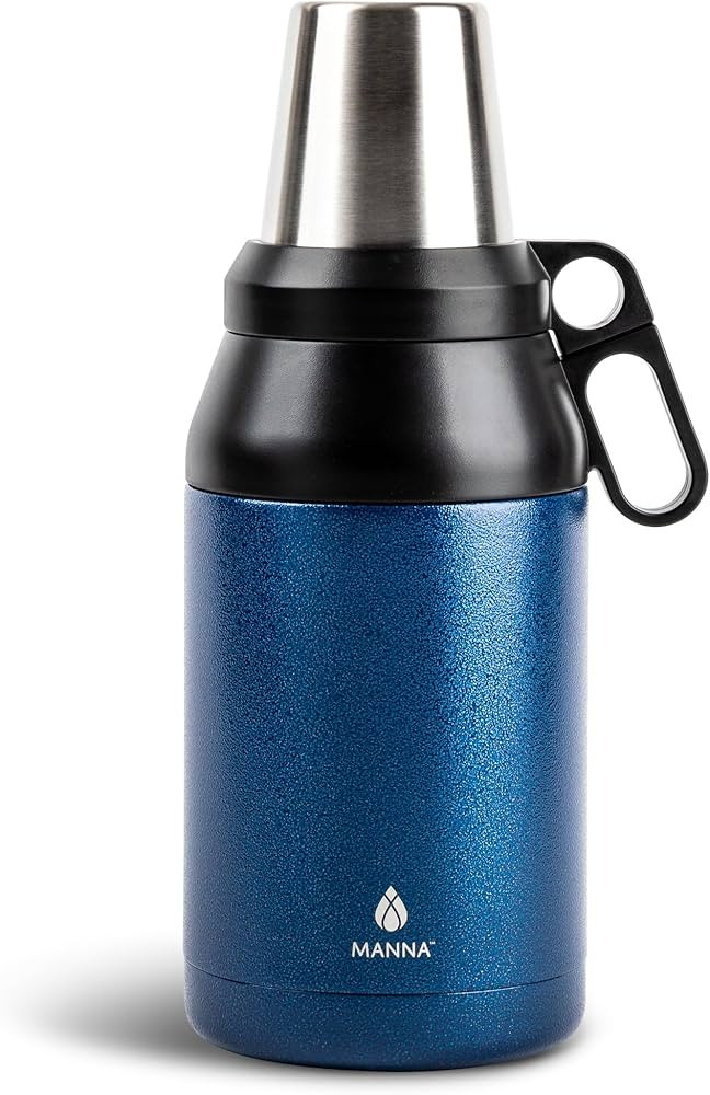 Manna Stack Stainless Steel Insulated Growler - 64 Oz - Sea Mist | Amazon (US)