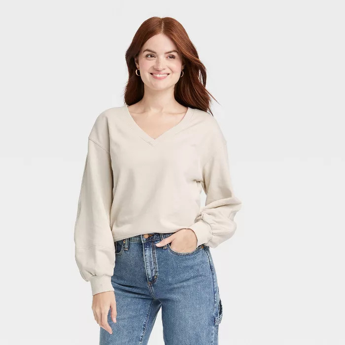 Women's French Terry Sweatshirt - Universal Thread™ | Target