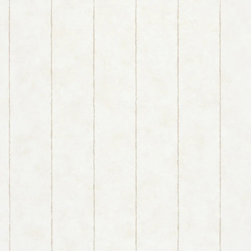 Flora Collection Pinstripes Wallpaper Roll | Wayfair North America