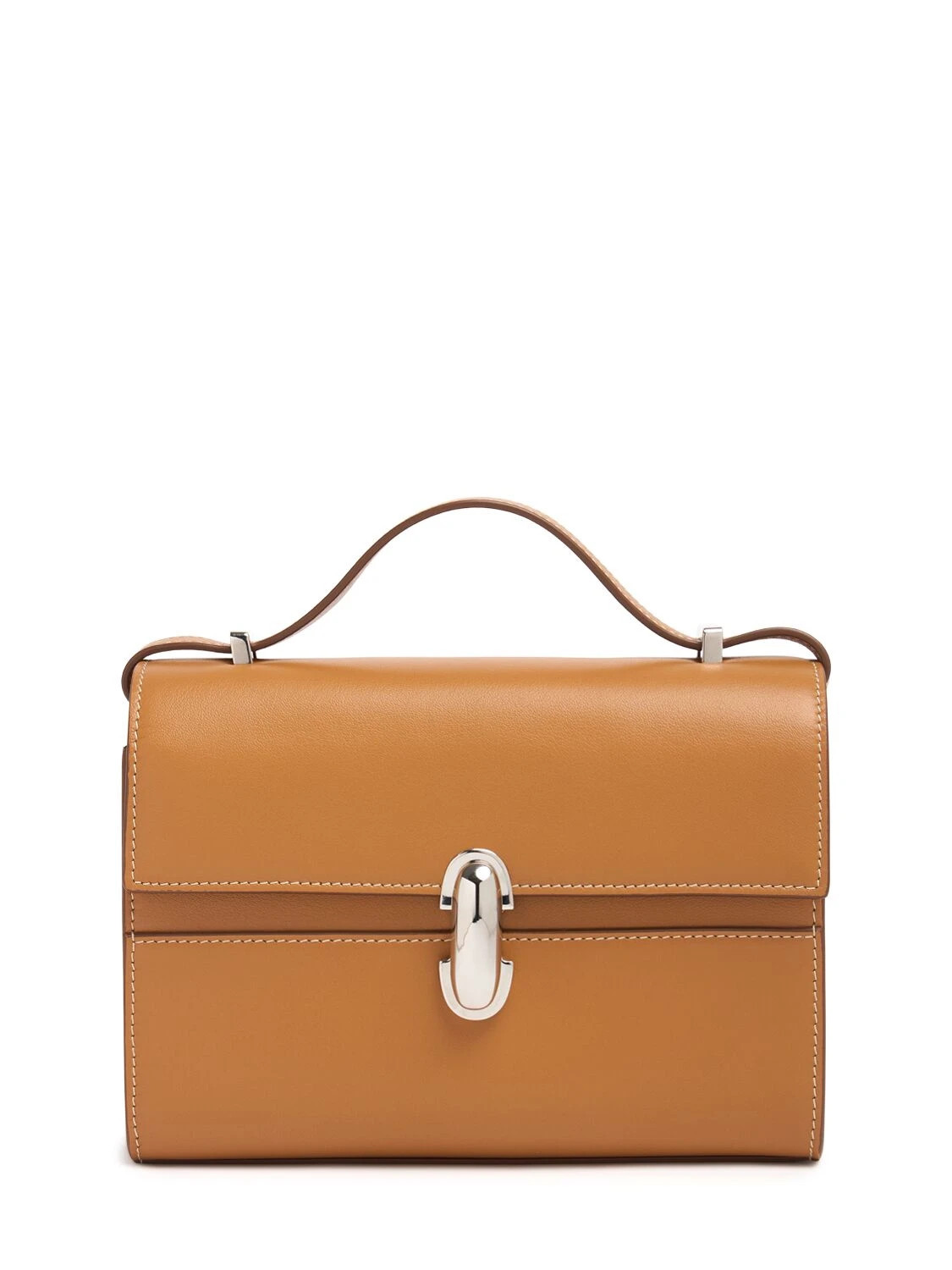 The Symmetry 19 가죽 숄더백 | Luisaviaroma