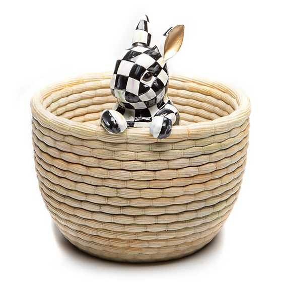 MacKenzie-Childs | Bunny Buddy Basket | MacKenzie-Childs