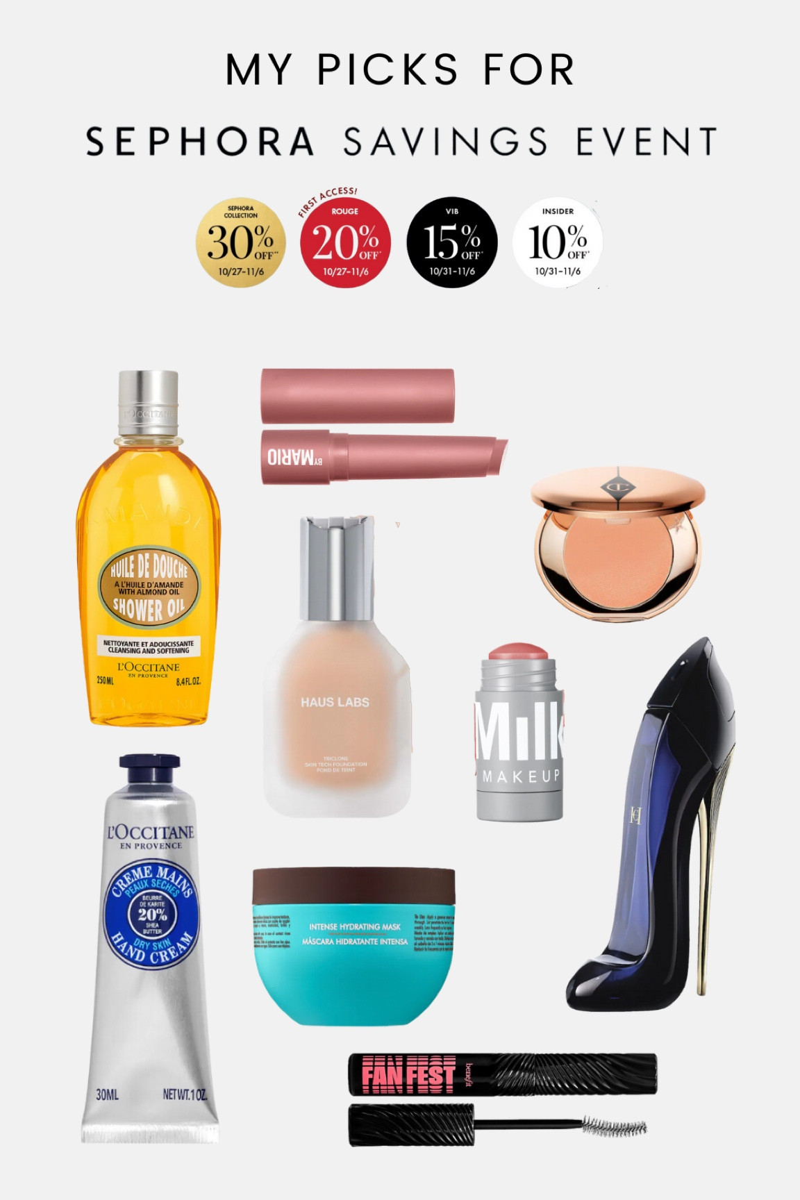 My go-to Sephora Picks! ❤️ 
#sephorasale #sephora #beauty

#LTKGiftGuide #LTKfindsunder50