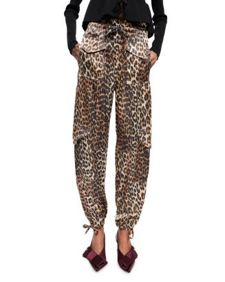 GANNI Printed Satin Pants  | Bloomingdale's Women | Bloomingdale's (US)