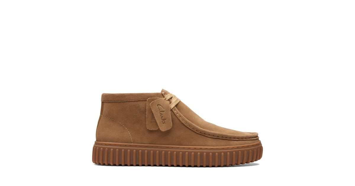 Torhill Hi Dark Sand Suede | Clarks (US)